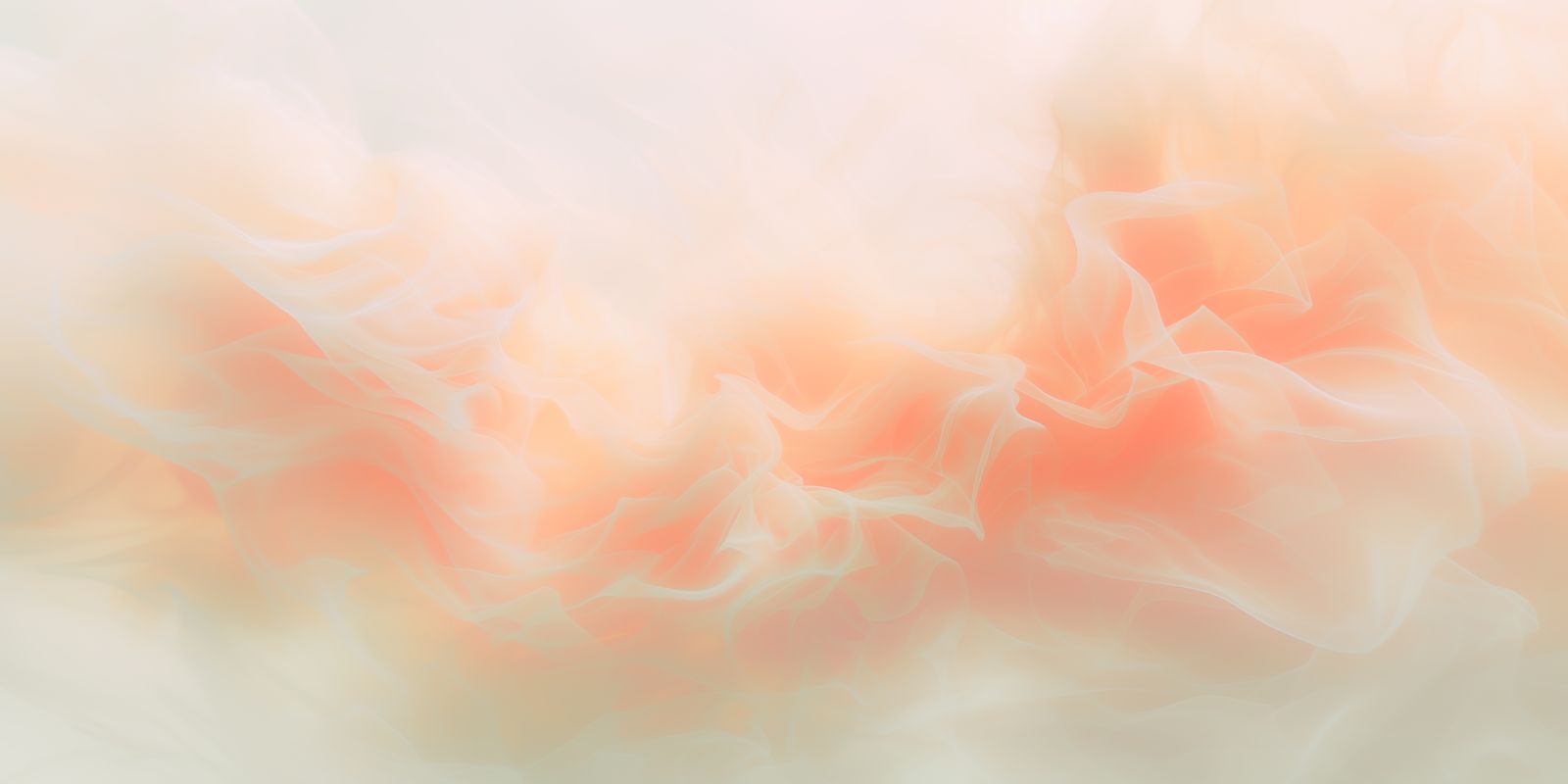 Abstraktes Panorama mit sanft geschwungenen Pastellwellen in vielfältigen Farben, weich verlaufend und minimalistisch gestaltet